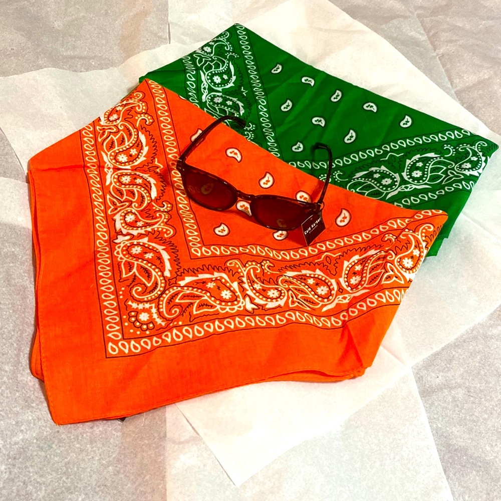 Cold Harbor Bandana and Sunglasses